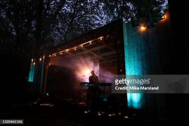 Jack Garratt performs in a very intimate gig at Home Farm Live on May 27, 2021 in Elstree, England.