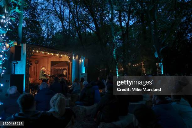 Jack Garratt performs in a very intimate gig at Home Farm Live on May 27, 2021 in Elstree, England.