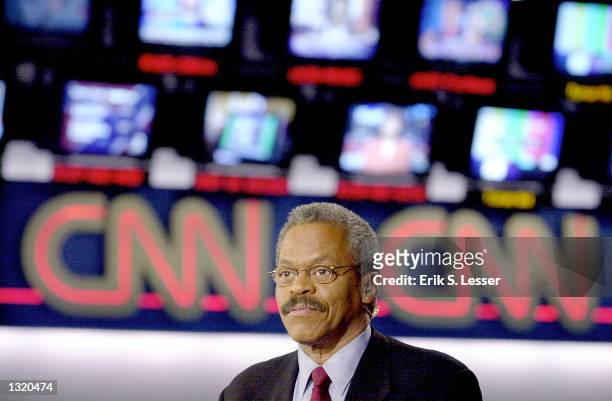 Political anchorman Bernard Shaw announces his upcoming retirement from the network on November 10, 2000 in Atlanta, Ga. Shaw, a 20-year veteran of...
