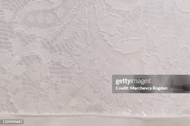 wedding memories - lace textile stockfoto's en -beelden