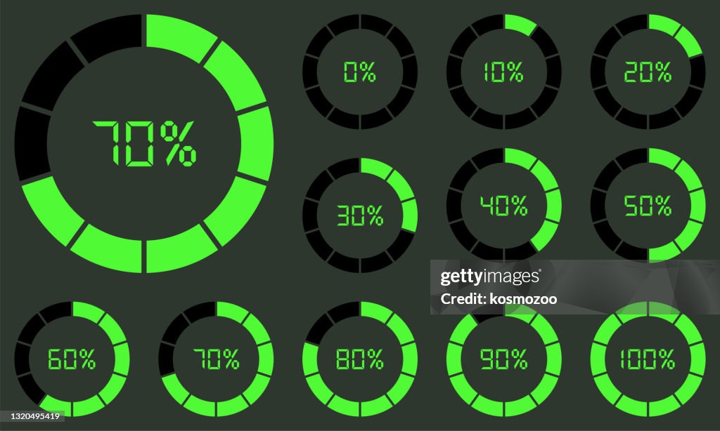 Progress Bar Ruler Rounded Progress Bar High-Res Vector Graphic - Getty Images