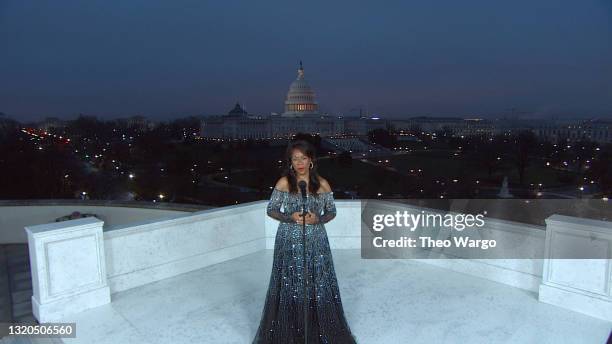 In this image released on May 28 Denyce Graves performs at the 2021 National Memorial Day Concert in Washington, DC. The National Memorial Day...