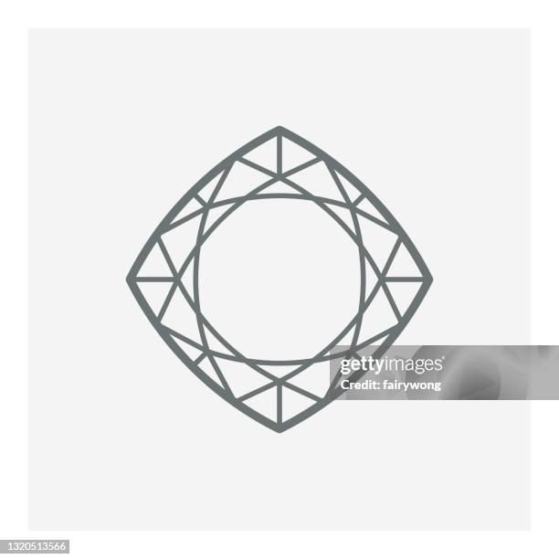 gem vector icon - triangle ruler stock illustrations