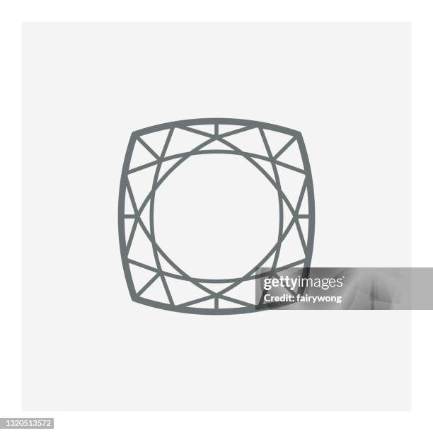 gem vector icon - triangle ruler stock illustrations