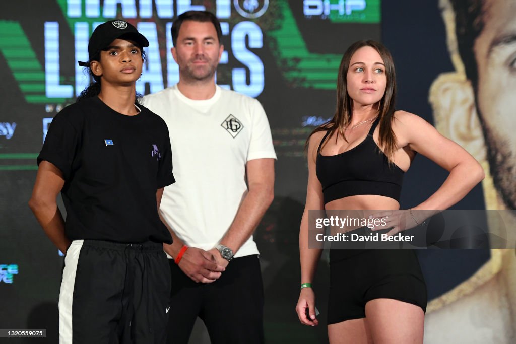 Devin Haney v Jorge Linares - Weigh In