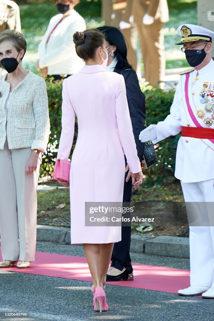 Spanish Royals Attend Armed Forces Day