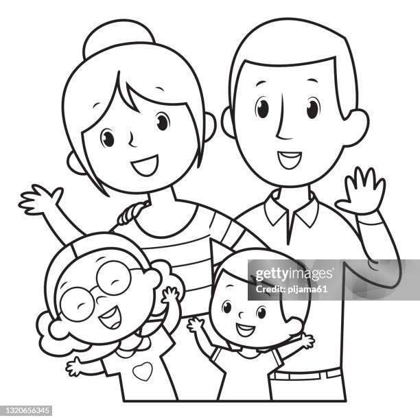 Ilustraciones de Familia Con Dos Hijos - Getty Images Ilustraciones de Familia Con Dos Hijos - Getty Images