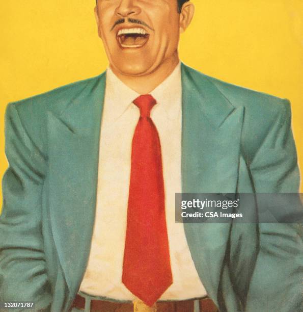 nahaufnahme eines mannes, der oberkörper - business mann krawatte stock-grafiken, -clipart, -cartoons und -symbole