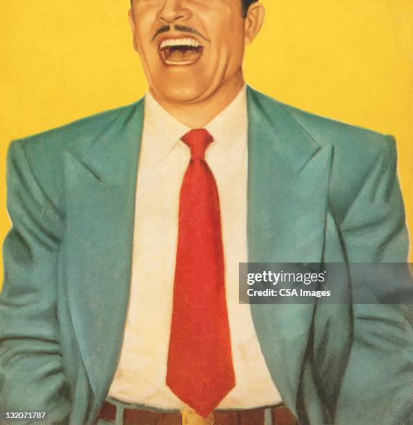 stockillustraties, clipart, cartoons en iconen met close up of man's torso - necktie