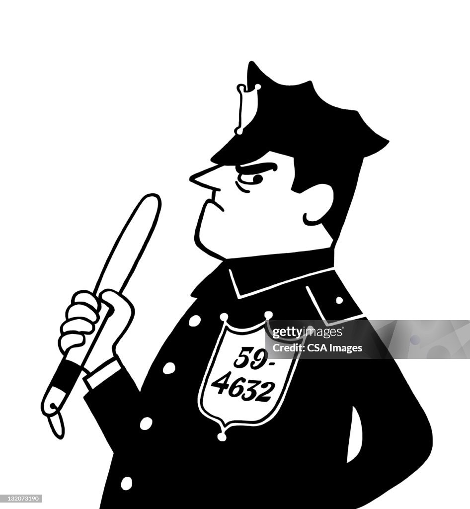Angry Policeman