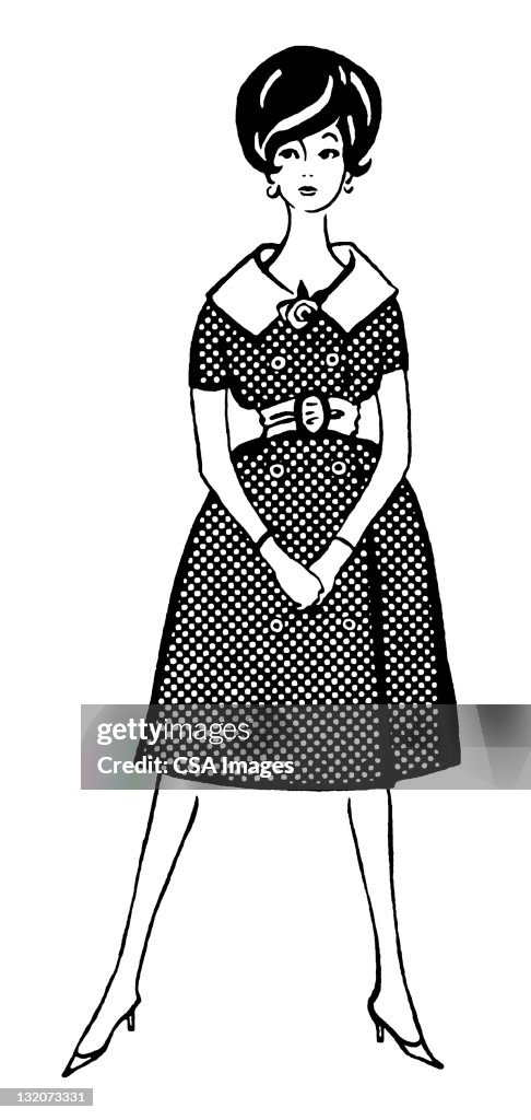 女性を合わせてドレス