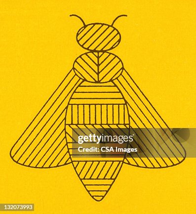 Stylized Bee Stylized Bee