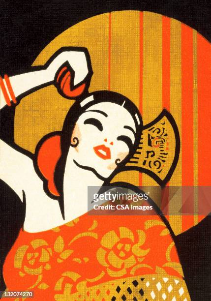 flamenco dancer - spain stock illustrations