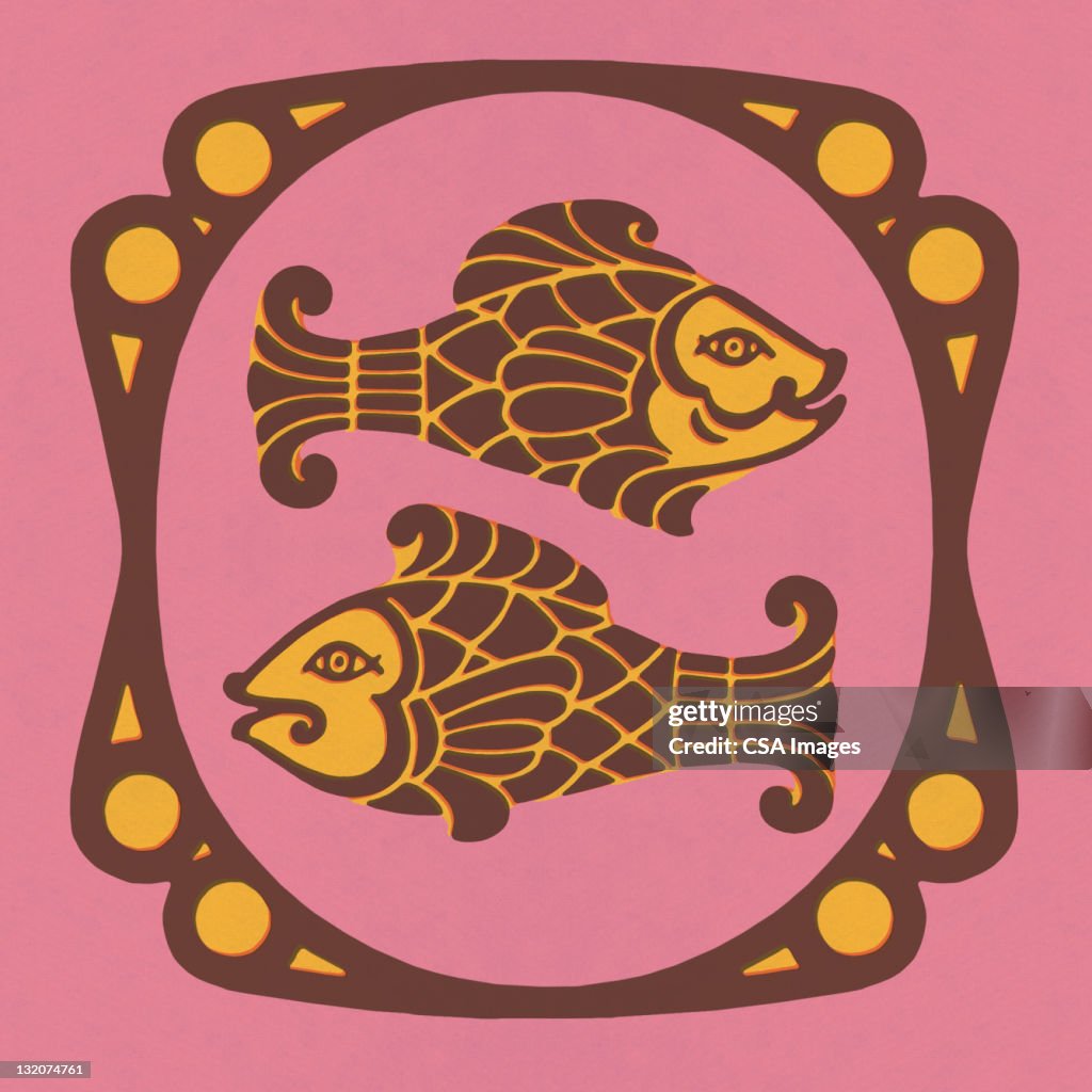 Pisces Zodiac Symbol