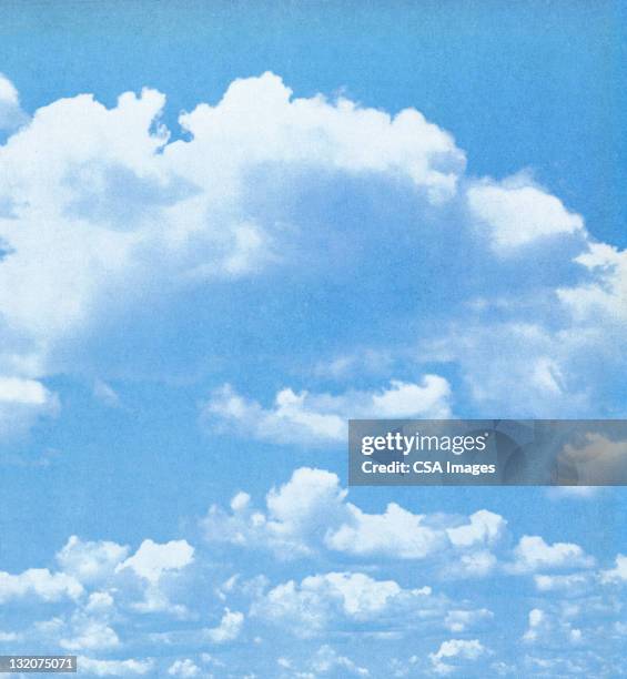 stockillustraties, clipart, cartoons en iconen met clouds - blue clouds