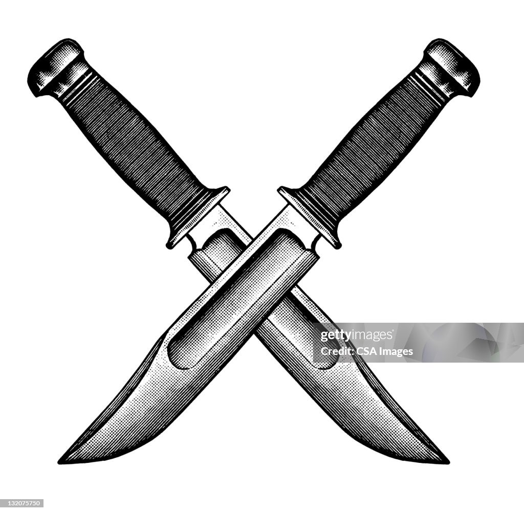 Two Knives crossed