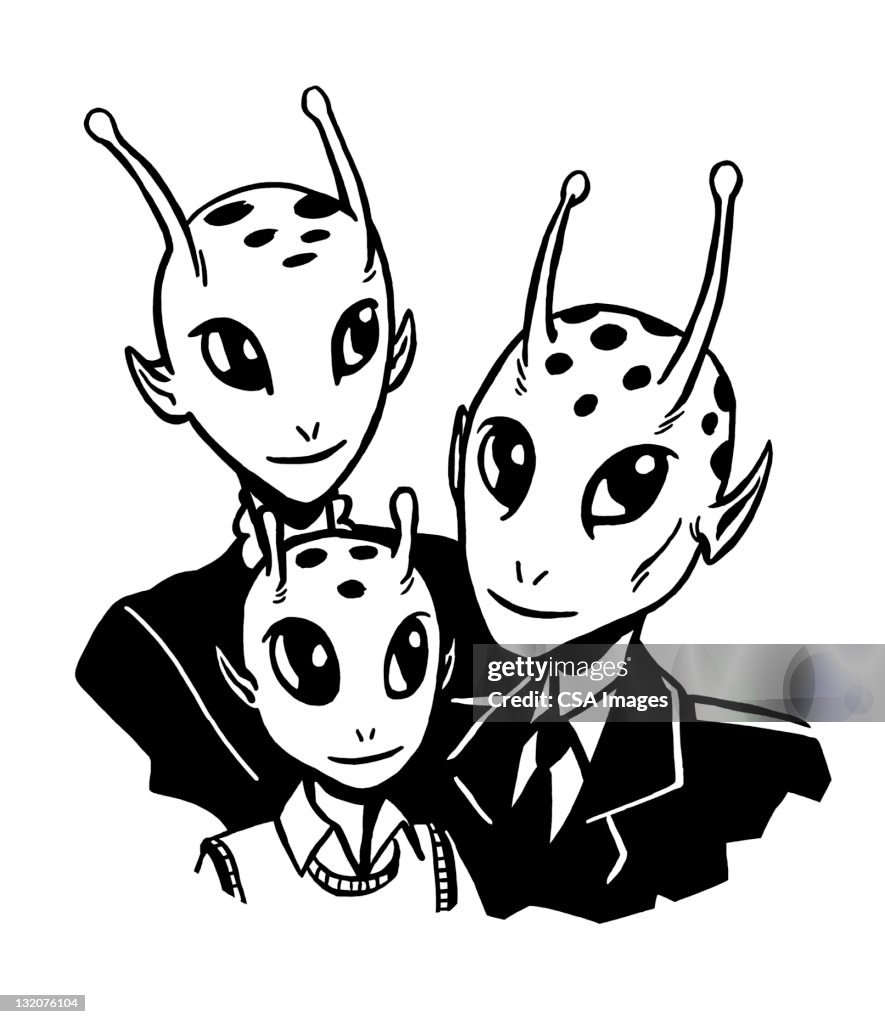 Alien familia imagen