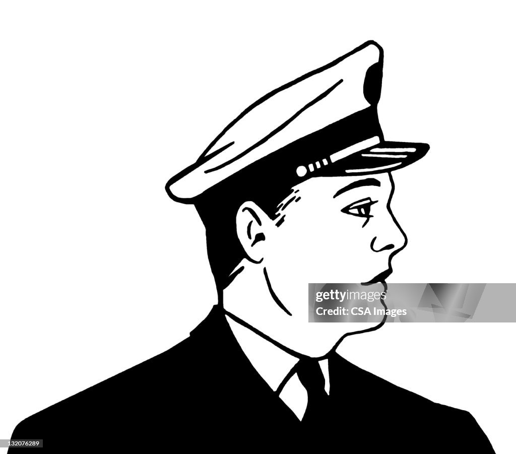 Side View of Officer