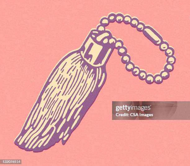 stockillustraties, clipart, cartoons en iconen met rabbit's foot charm - keyring charm