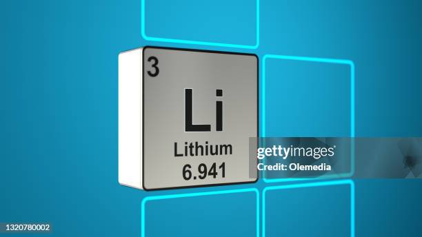 lithium abstract concept - chemical elements stock pictures, royalty-free photos & images