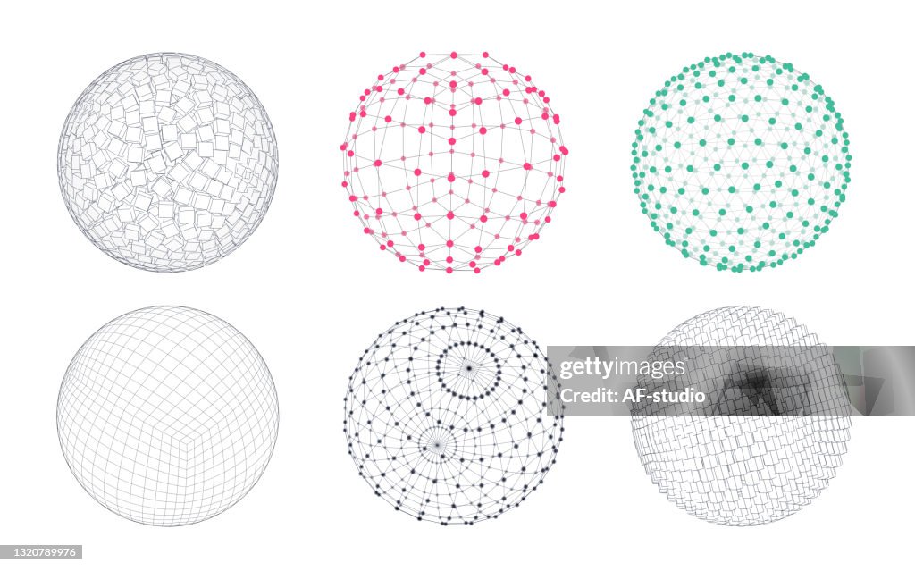3d Math Elements Set Of 3d Elements High-Res Vector Graphic - Getty Images