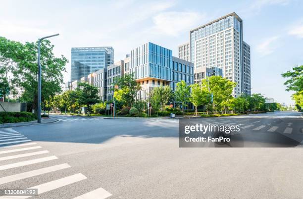 future eco city - industrial district stockfoto's en -beelden