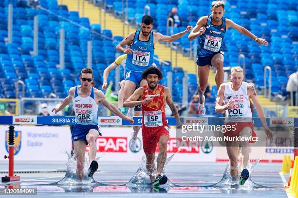Phil Norman from Great Britain, Osama Zoghlami from Italy, Fernando Carro from Spain, Mehdi Belhadj from France, Krystian Zalewski from Poland and...