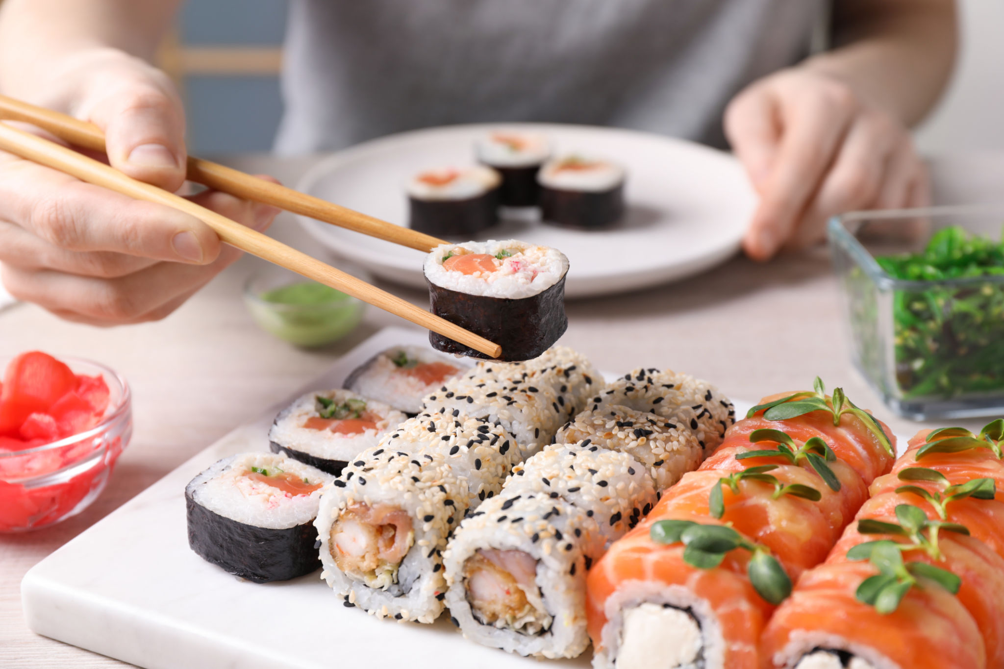 traditional sushi