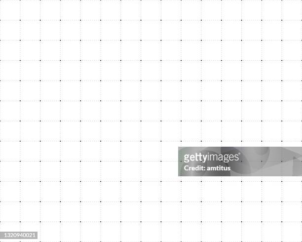 dotted graph seamless - square composition stock illustrations