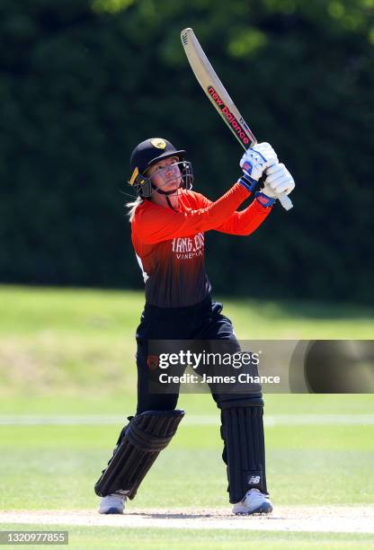 Danielle Wyatt of Southern Vipers bats during the Rachael Heyhoe-Flint Trophy match between South East Stars and Southern Vipers at The Spitfire...