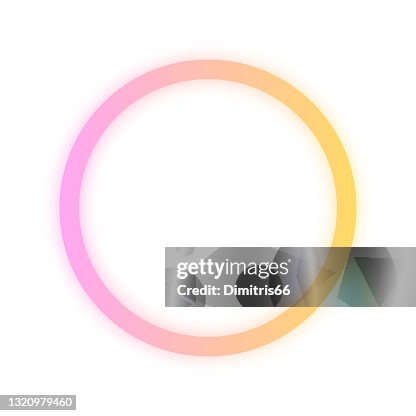 Coloured Rounded Background Frame Round Abstract Colored Frame High-Res Vector Graphic - Getty Images