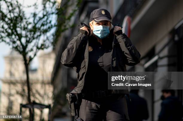 Police Mask Colour In Female Police Mask Photos and Premium High Res Pictures - Getty Images