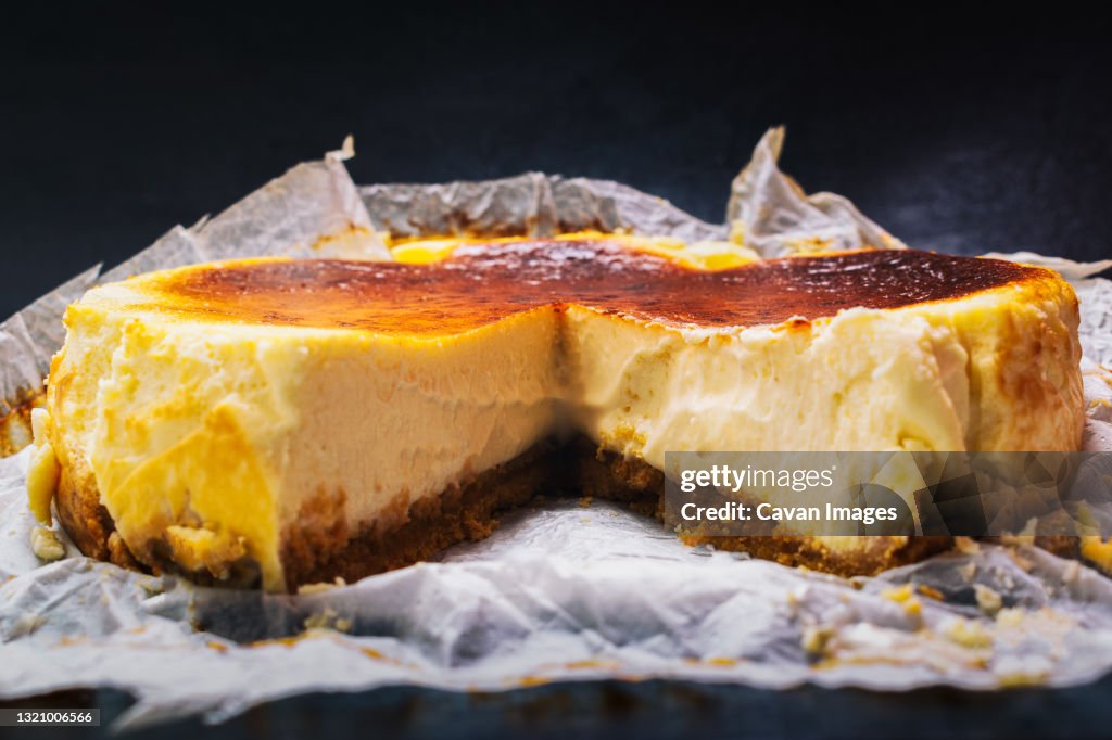 Creamy Baked Parmesan Ricotta Cheesecake