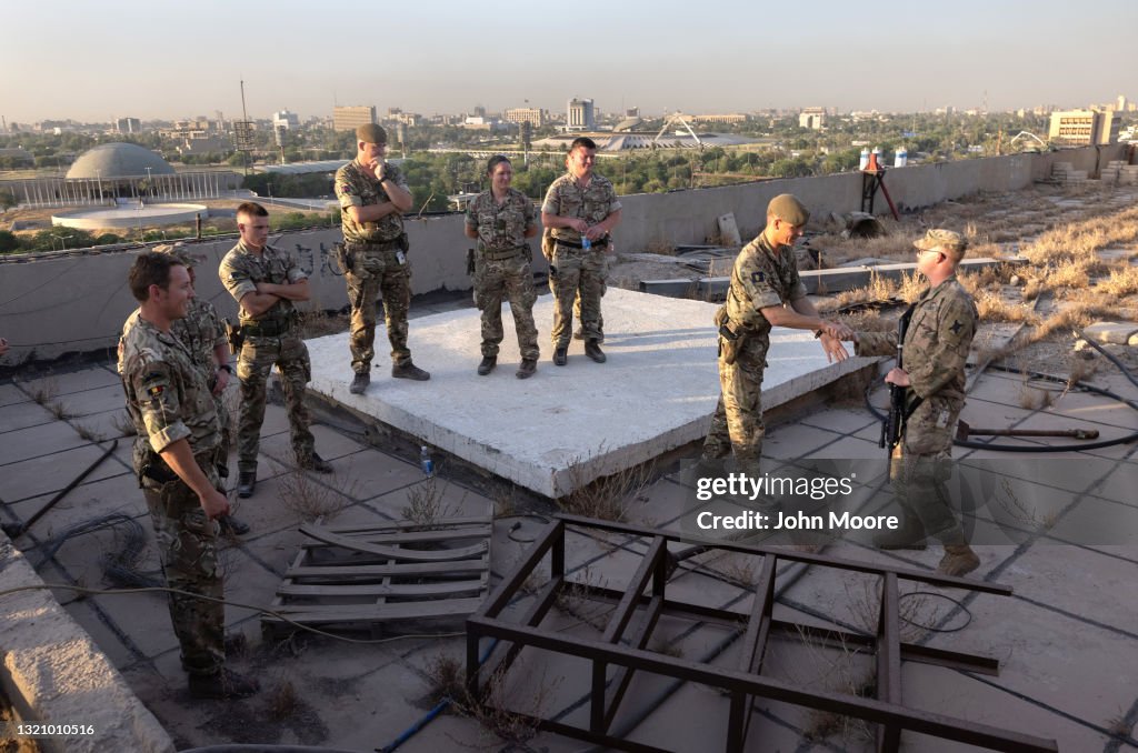Coalition And Iraqi Forces Occupy Baghdad's International Zone