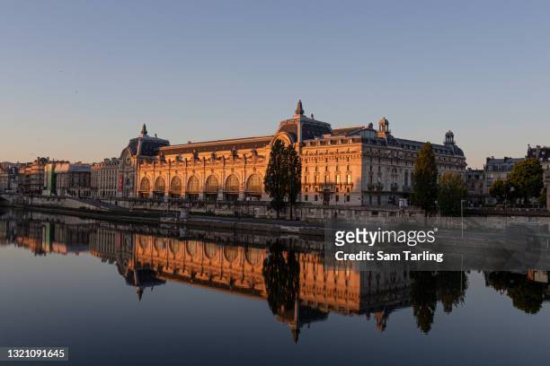 June 1: A general view of the Orsay Museum, on June 1, 2021 in Paris, France. The museum re-opened to the public on May 19 as France eased COVID-19...