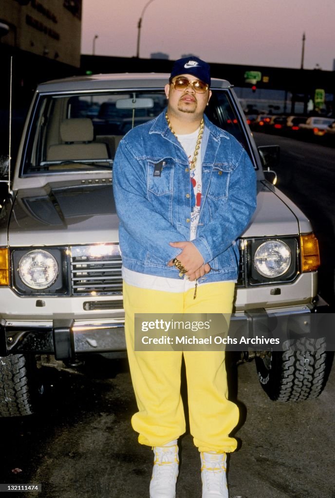 Eight D Rapper Rapper Heavy D poses for a portrait circa 1988 in New York City, New ...