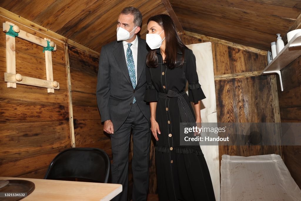 Spanish Royals Inaugurate The Memorial Center For The Victims Of Terrorism In Vitoria