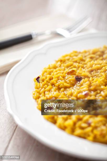 close-up of food in plate on table - milan cafe stock pictures, royalty-free photos & images