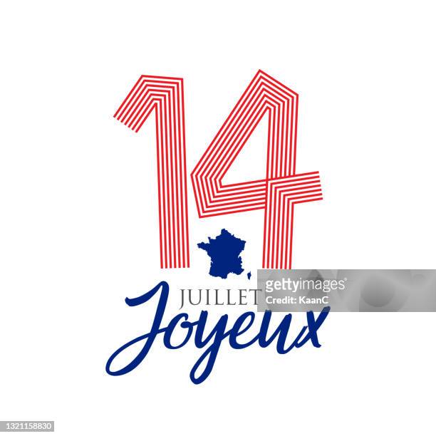 france. fourteenth of july. happy bastille day. stock illustration - national holiday stock illustrations