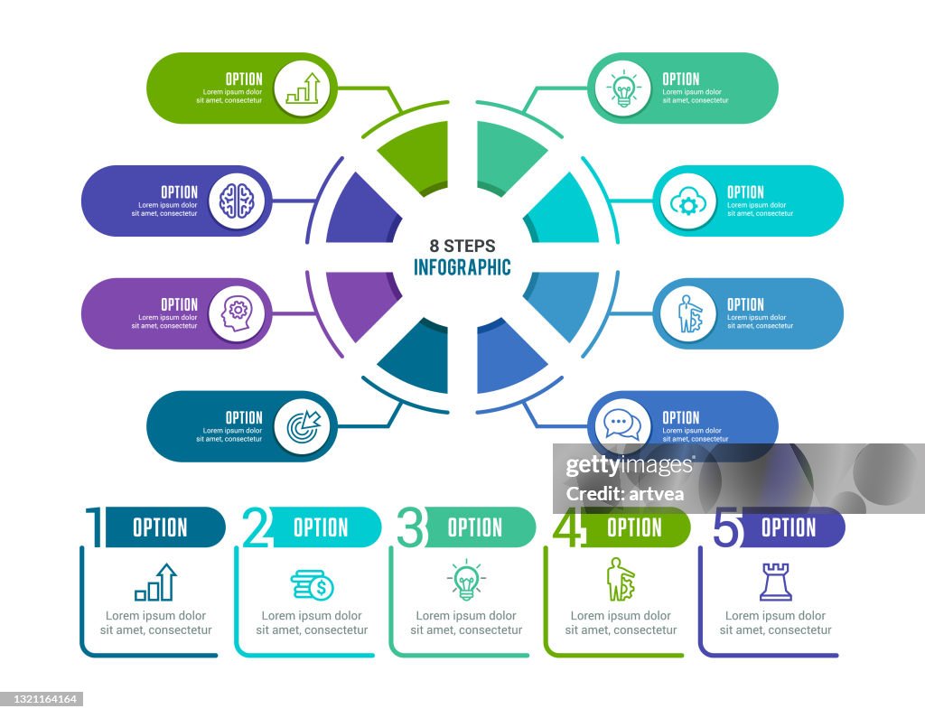Infographic elementen
