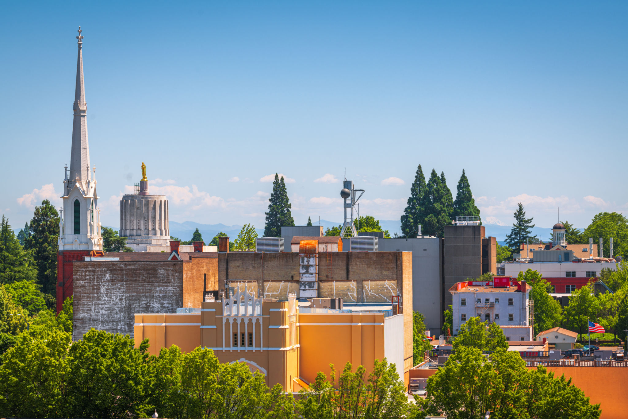 Salem, Oregon, USA Downtown Cityscape Salem, Oregon, USA Downtown Cityscape