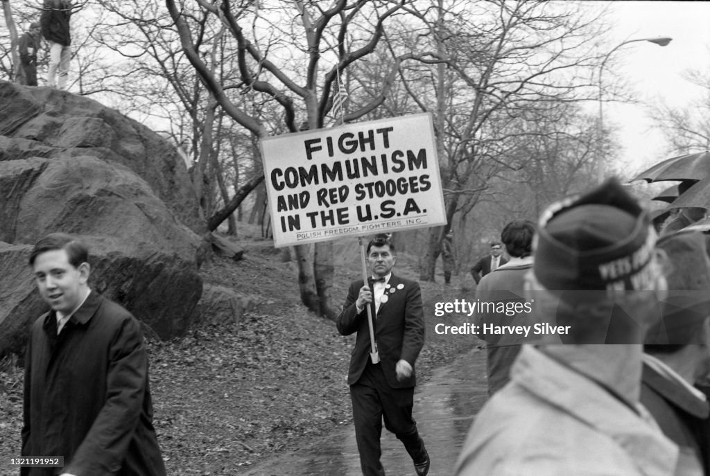 Anti-Vietnam War Counter-Protester