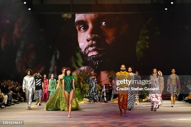 First Nations Fashion And Design Photos and Premium High Res Pictures ...