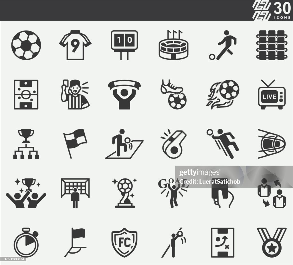 Soccer,Football,Soccer World Cup Silhouette Icons