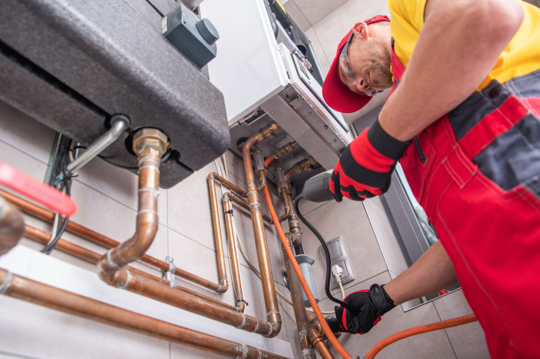 professional gas technician