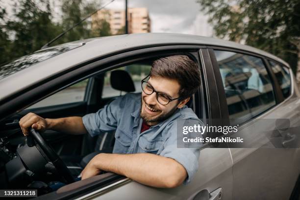 i found the parking spot - estacionar imagens e fotografias de stock