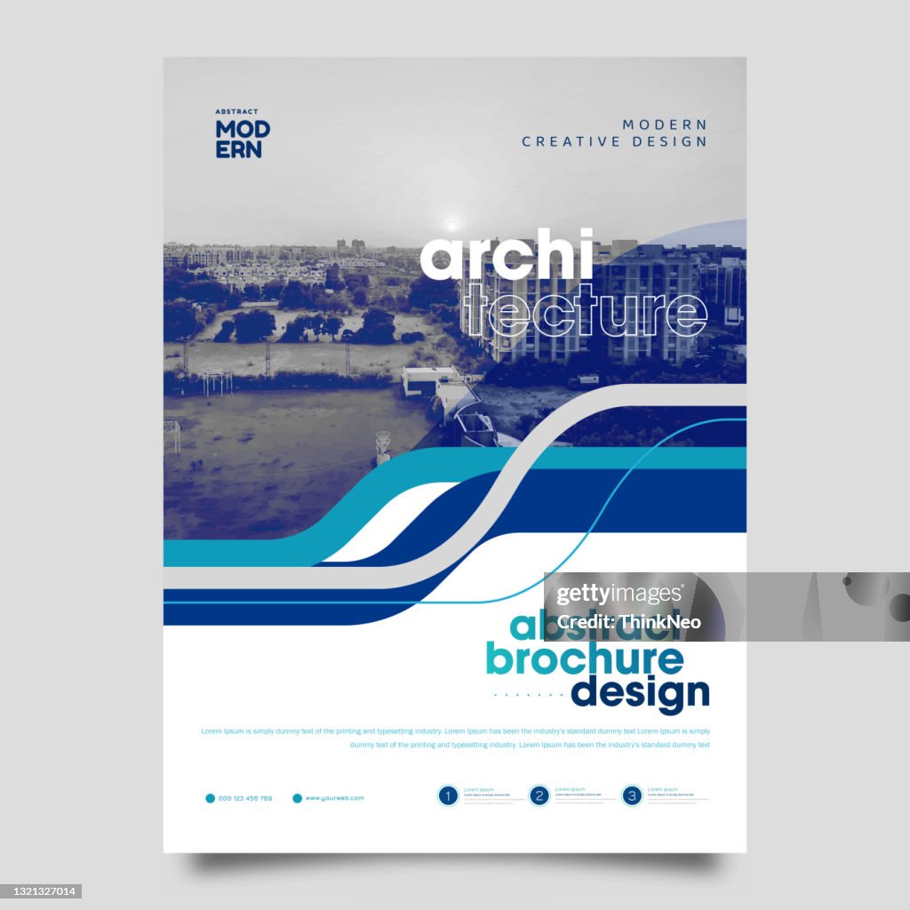 Brochure Flyer Template Layout Background Design. booklet, leaflet, corporate business annual report layout