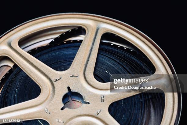 movie film reel from a motion picture - archival video stock pictures, royalty-free photos & images