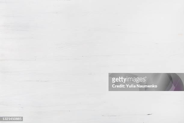 white wooden background, wood texture - tavolo foto e immagini stock