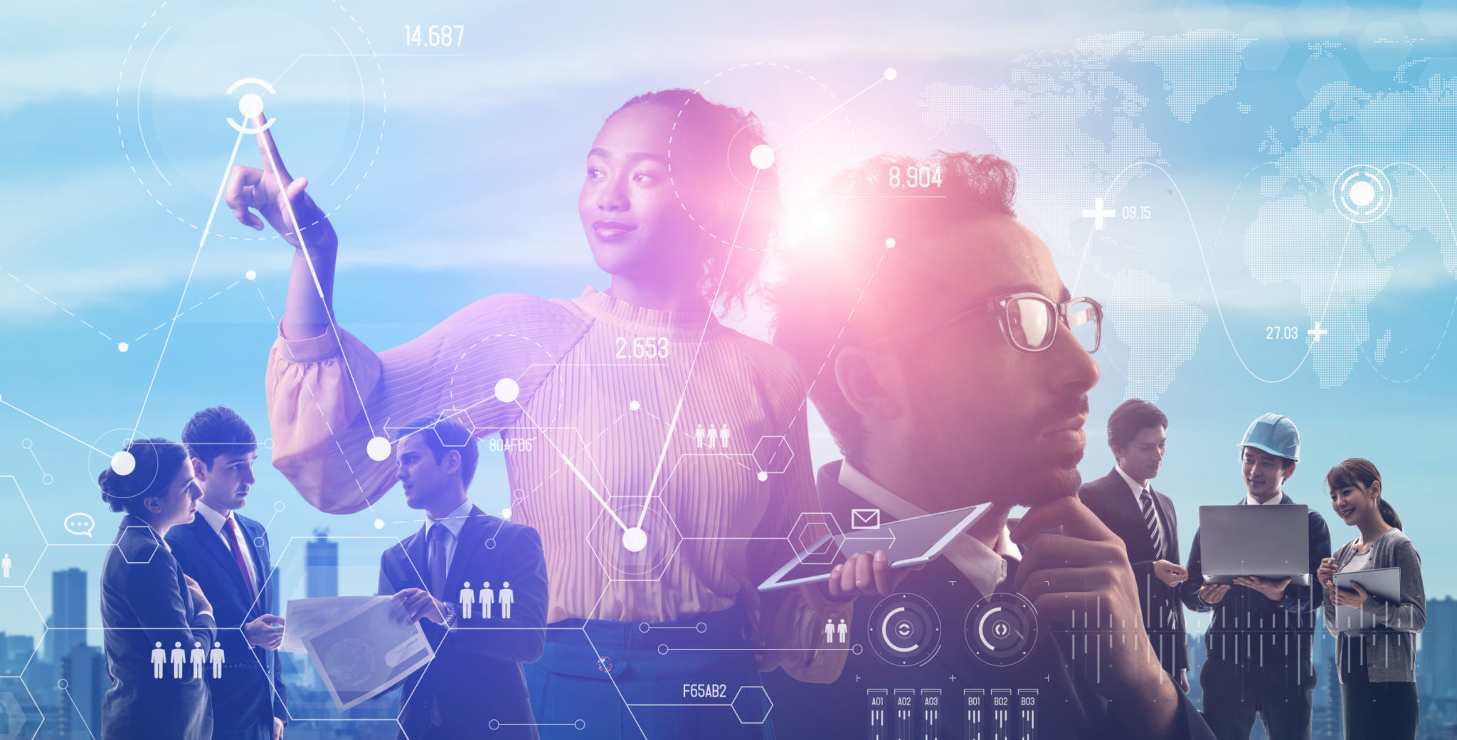 AI HR teamwork